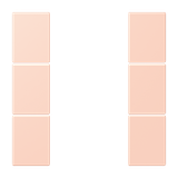 Cover kit 3-gang, complete LC32112 LC503TSA234