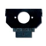 1854 EB Flush Mounted Inserts Data communication Anthracite