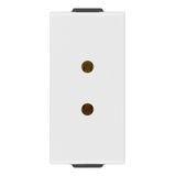 2P 6A 24V SELV outlet white