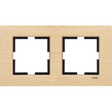 Novella Accessory Wooden - White birch Two Gang Frame