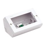 Table mounting box 4M white