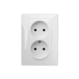 CARLA SOCKET 2x2P MONOLIT