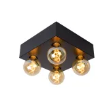 SURTUS Ceiling Light 4xE27/60W Black