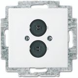 2147 U-914 CoverPlates (partly incl. Insert) Busch-balance® SI Alpine white