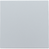 Splashproof blind plate, sterling coated