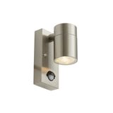 Acero Directional Wall Light PIR Stainless Steel