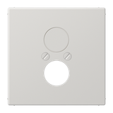 Centre plate for 2 loudspeaker sockets LS962LG