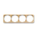 3901A-B40 D Cover frame 4gang, horizontal ; 3901A-B40 D