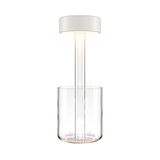 Modern AI Collaboration Battery lamp White