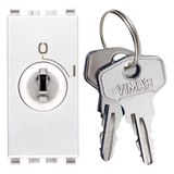 2P NO 16A push button +000-key white