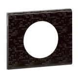 1 GANG PLATE LEATHER PIXELS