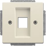 2561-82 CoverPlates (partly incl. Insert) future®, solo®; carat®; Busch-dynasty® ivory white