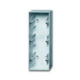 1703-83 Cover Frames future®, Busch-axcent® Aluminium silver