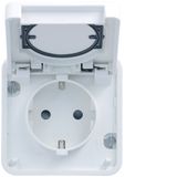 CUBYKO SOCKET SOCKET ASSEMBLY IP55 WHITE