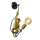 Lucide EXTRAVAGANZA CHIMP - Wall light - 1xE27 - Black