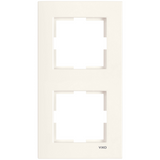 Karre Accessory Beige Two Gang Frame