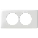 PLATE 2G 57MM WHITE