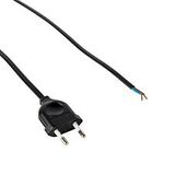 Plug black plastic on cable rubber ILLU