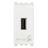 USB supply unit 5V 1,5A 1M white