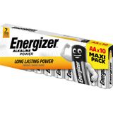 ENERGIZER Alkaline Power LR6 AA 10-Maxi-Pack