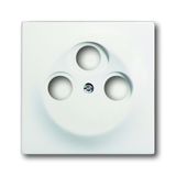 1743-03-774 CoverPlates (partly incl. Insert) carat® studio white matt