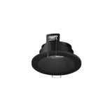 Downlight IN IP20 / OUT IP65 TER GU10 8 Black