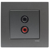 Novella Dark Grey Music Broadcast (Speaker) Socket