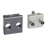 AXOLUTE - STAR TV-SAT SOCKET DEMIX 2M