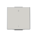 8501.2 DN Rocker with marking Characters 0 and 1 for Switch/push button, Single rocker Sand - Sky Niessen