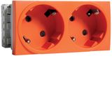 Systo 2g-socket Schuko w. childpro Orang