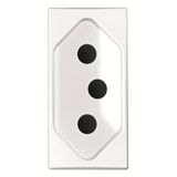 N2136.2 BL Socket outlet BR 20A White - Zenit