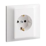 Socket 2P+T 16A German 7X7 White, Legrand-Belanko S