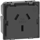 socket 2P+E 10A 2m AUS