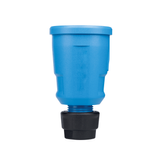 SCHUKO connector, blue, Elamid high performance plastic