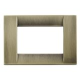 Classica plate 3M met.antique brass