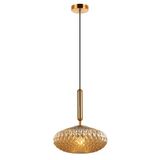 Pendant Light Amber Ester