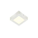 SENSER 12 CW, Indoor LED wall and ceiling-mounted light square white 4000K