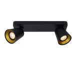 TURNON Ceiling spotlight 2xGU10/5W Black / Gold