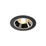 NUMINOS S DL 8,6W 700lm 3000K 55ø 250mA LED black/chrome