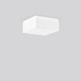 Quadrat, 12 W, 990 lm, 830, white, Phase-cut Ceiling and wall luminair