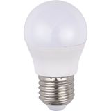 LED E27 Ball G45x81 100-240V 400Lm 5W 830 160° AC/DC Opal Non-Dim