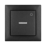 SENTIA PUSH "BELL" SWITCH ILLUMINATED