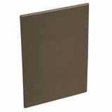 Italian / US standard blanking cover plate Arteor for 2" x 4" box - magnesium