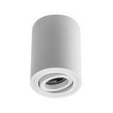 Lamp surface mounted SENSA, aluminium, 85x115, IP20, max 50W, round, white housing