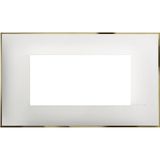 CLASSIA - COVER PLATE 4P WHITE GOLD