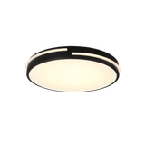 Tacoma LED ceiling lamp matt black