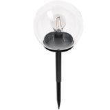 Outdoor Solar Light - light with spike  - Benoni 7lm 2000K IP44  - Sensor - Black