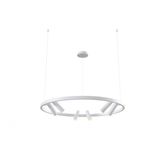 Modern Satellite Pendant Lamp White