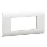 Plate Italian 4 MOD White , Legrand - Mosaic