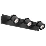 COCO WALL LAMP BLACK 3xGU10